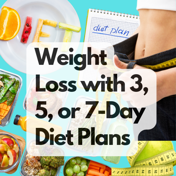 Achieve Your Summer Body: The Ultimate Guide to Diet and Effective Weight Loss with 3, 5, or 7-Day Diet Plans